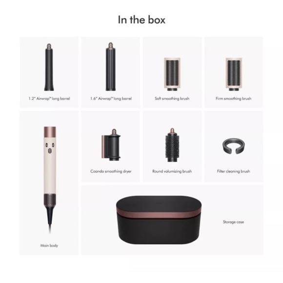 ❗️SOLD❗️
Dyson - Airwrap multi-styler Complete
Long - Ceramic Pink & Rose Gold - Picture 2 of 9
